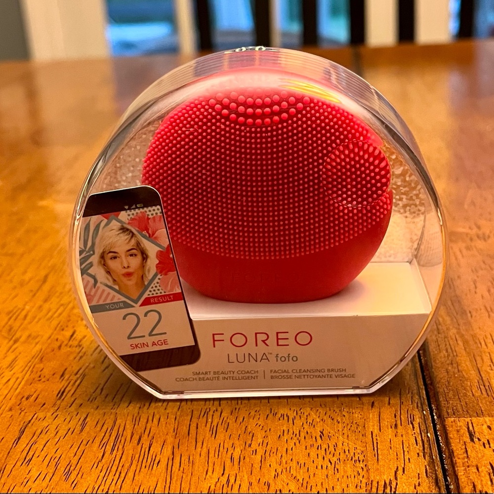 Foreo Luna Fofo Smart Facial Brush, Fuchsia